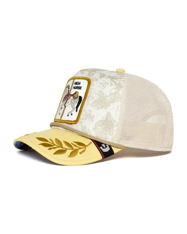 Gorra Goorin Bros Trucker Baseball - High Horse Carrusel Beige Gorra Goorin Bros Trucker Baseball - High Horse Carrusel Beige