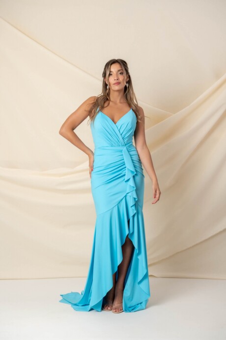 VESTIDO MELANIE Celeste