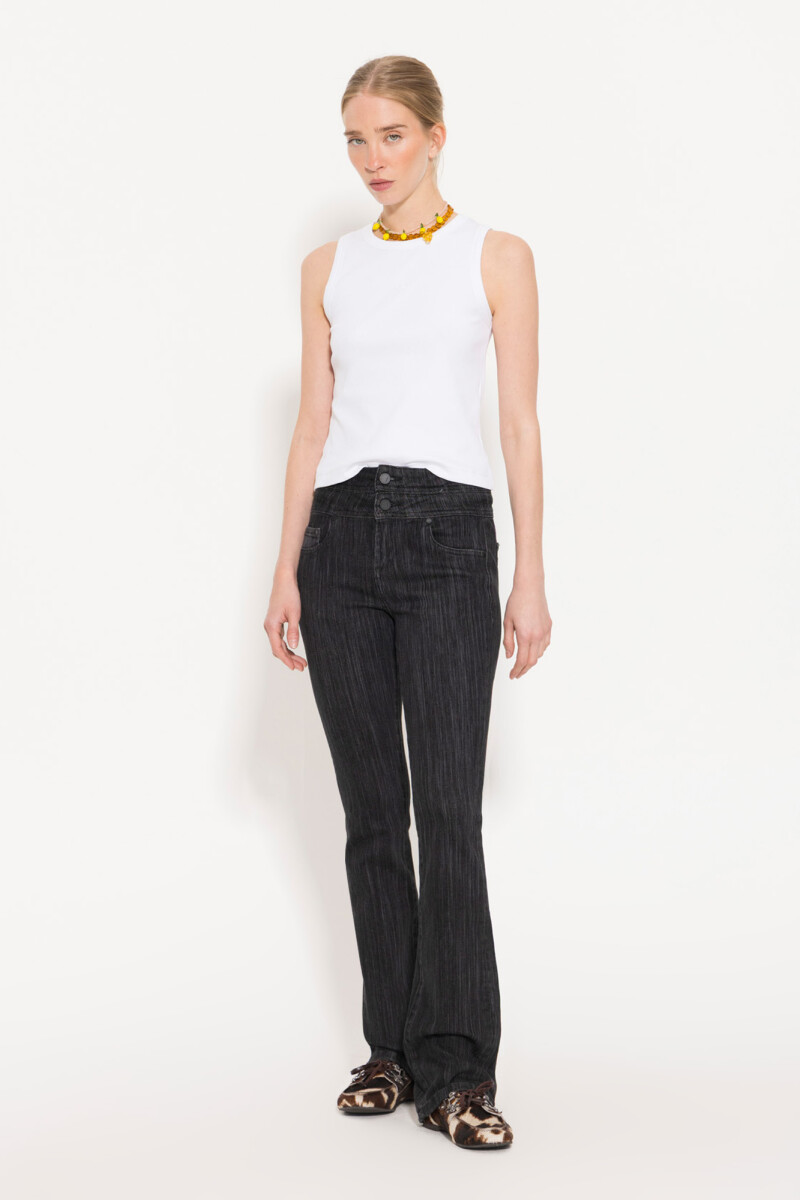 JEANS PHOEBE BLACK Negro