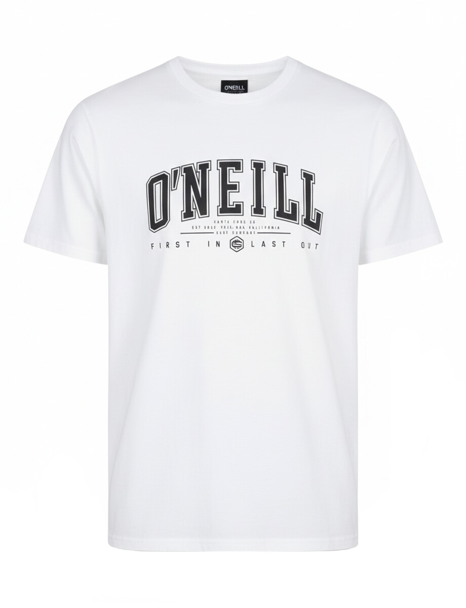 Remera O'Neill Pipeline - Blanco 