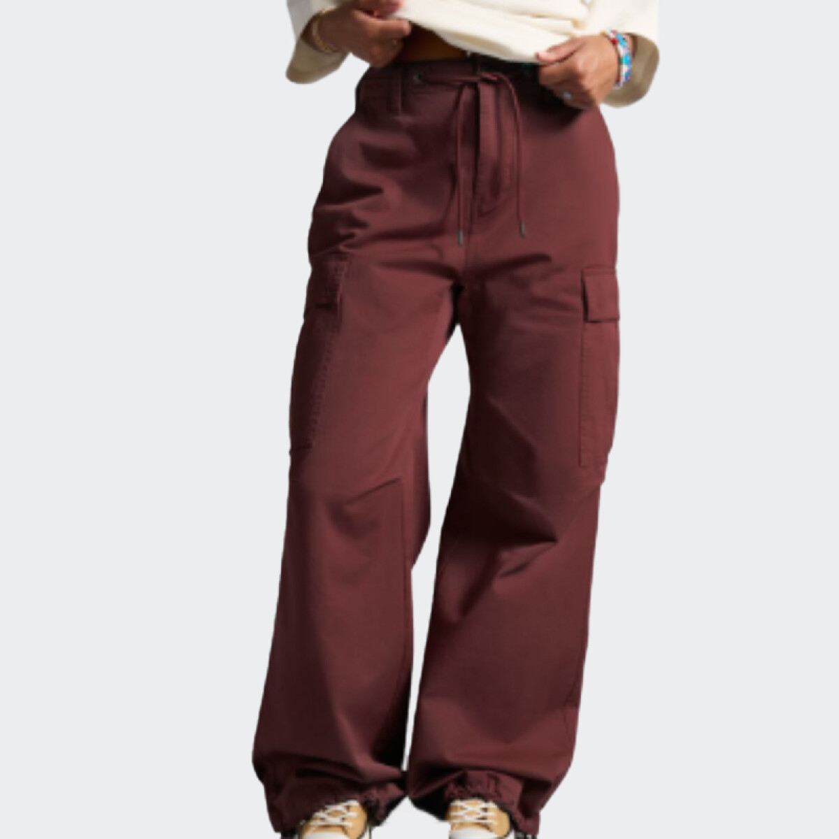 Pantalón Converse Pocket Pant - Marrón 