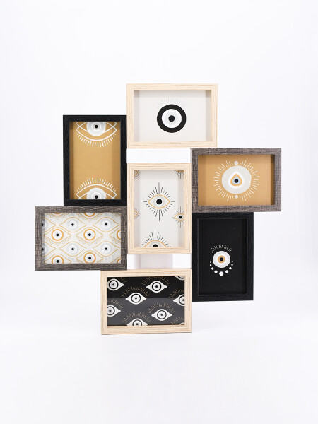PORTARETRATO MULTI PICTURE MADERA