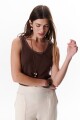 MUSCULOSA INES MARRON