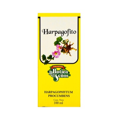 Tintura De Harpagofito Botica Del Señor 100 ml Tintura De Harpagofito Botica