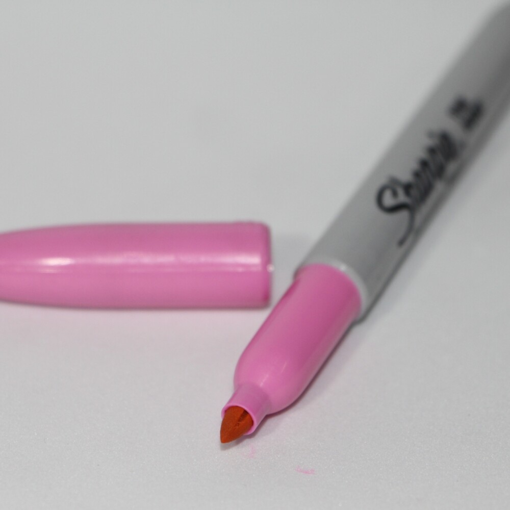 MARCADOR SHARPIE FINO ROSADO