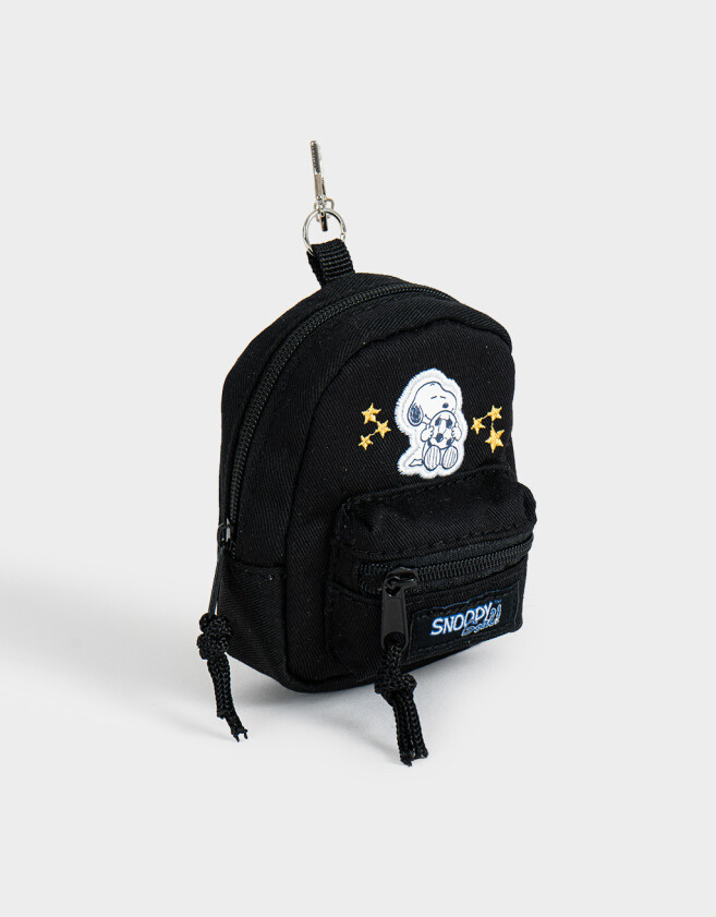 Llavero Llavero & Charm Snoopy Mundial - Negro