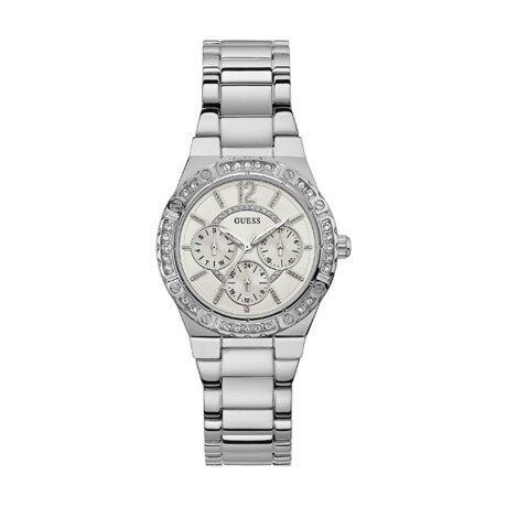 Reloj Guess Clasico Acero Plateado 0