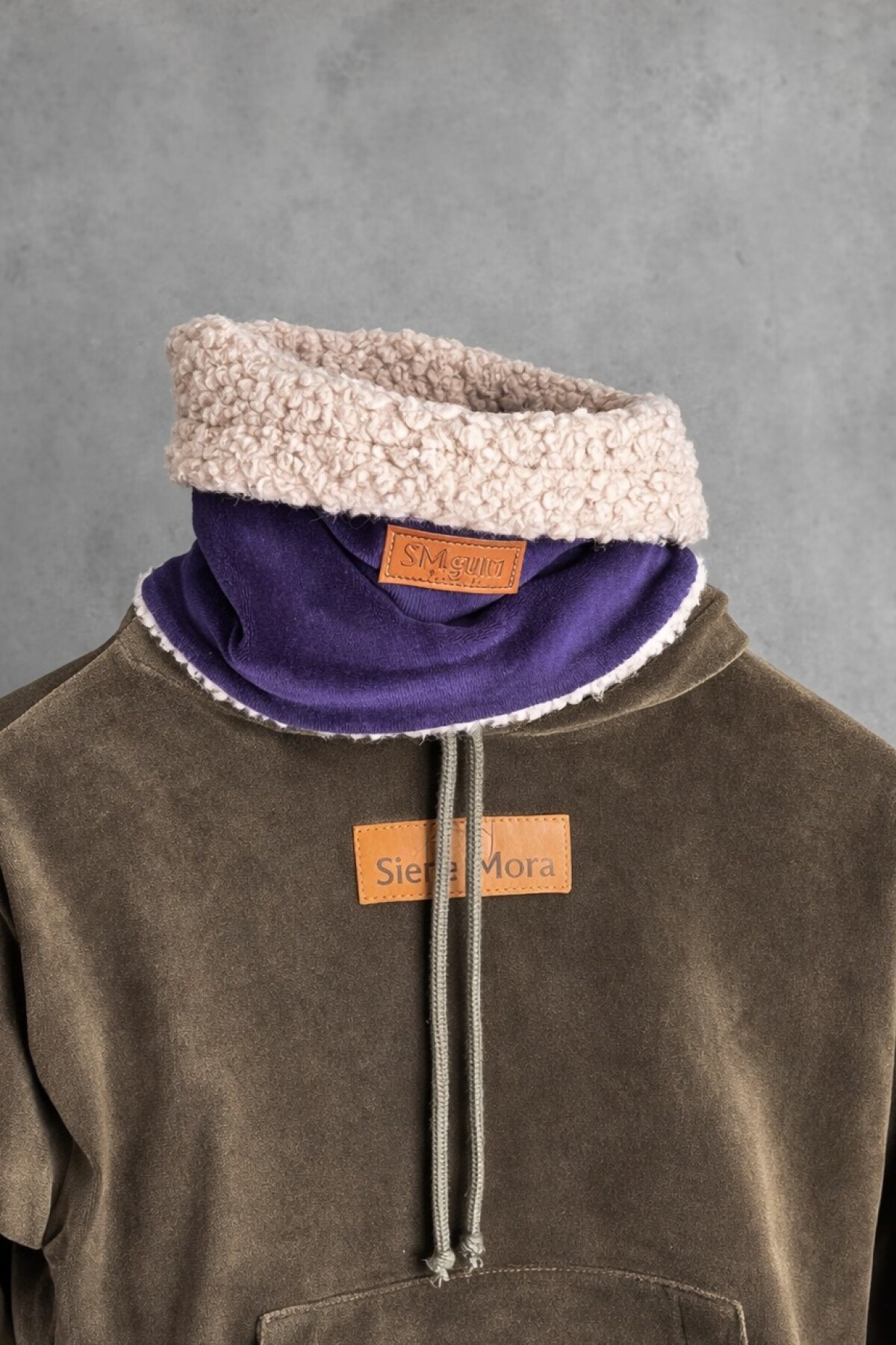 Mini Neck Gurí Azul / Topo