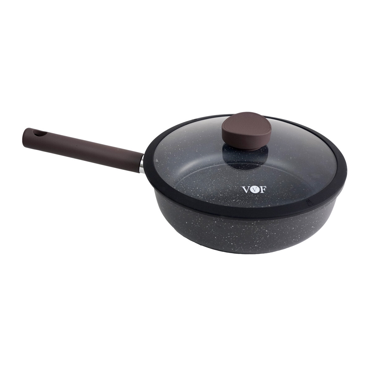 SARTEN HONDO REVESTIMIENTO GRANITO C/TAPA 