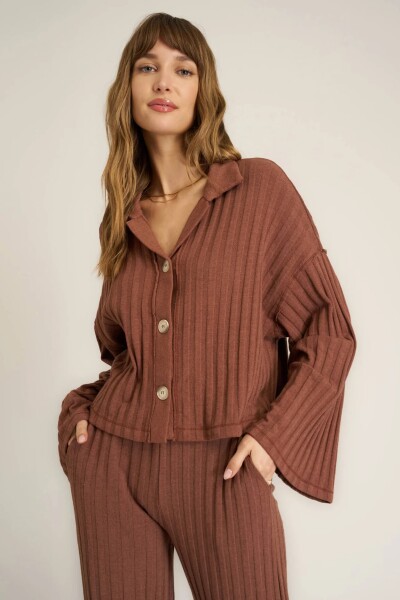 CARDIGAN Marron
