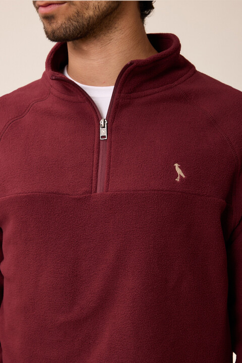 SWEATER M/C RANIM POLANCO Vino