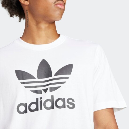 Remera Adidas Trifolio Blanco