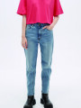 Pantalon Jeaniu Azul Grisaceo