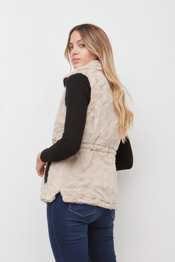 Chaleco Reversible BEIGE