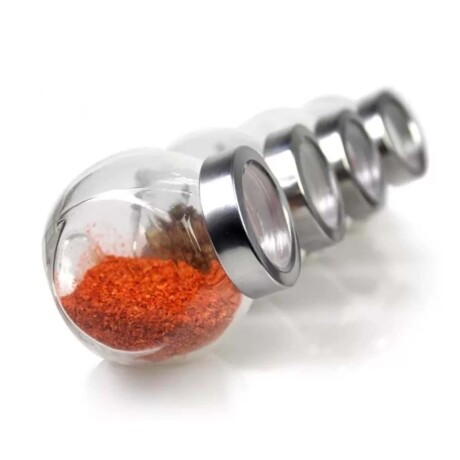 Frasco Tarro Recipiente Redondo 650Ml en Vidrio y Tapa Metal Transparente
