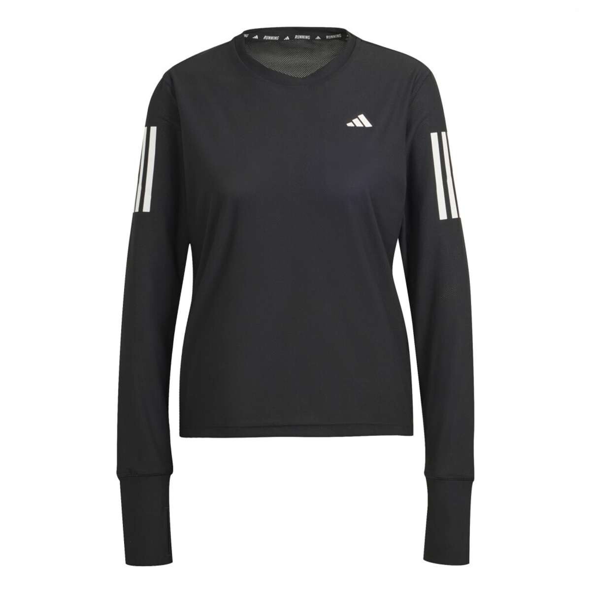 Remera Own The Run Longsleeve de Mujer - Negro 