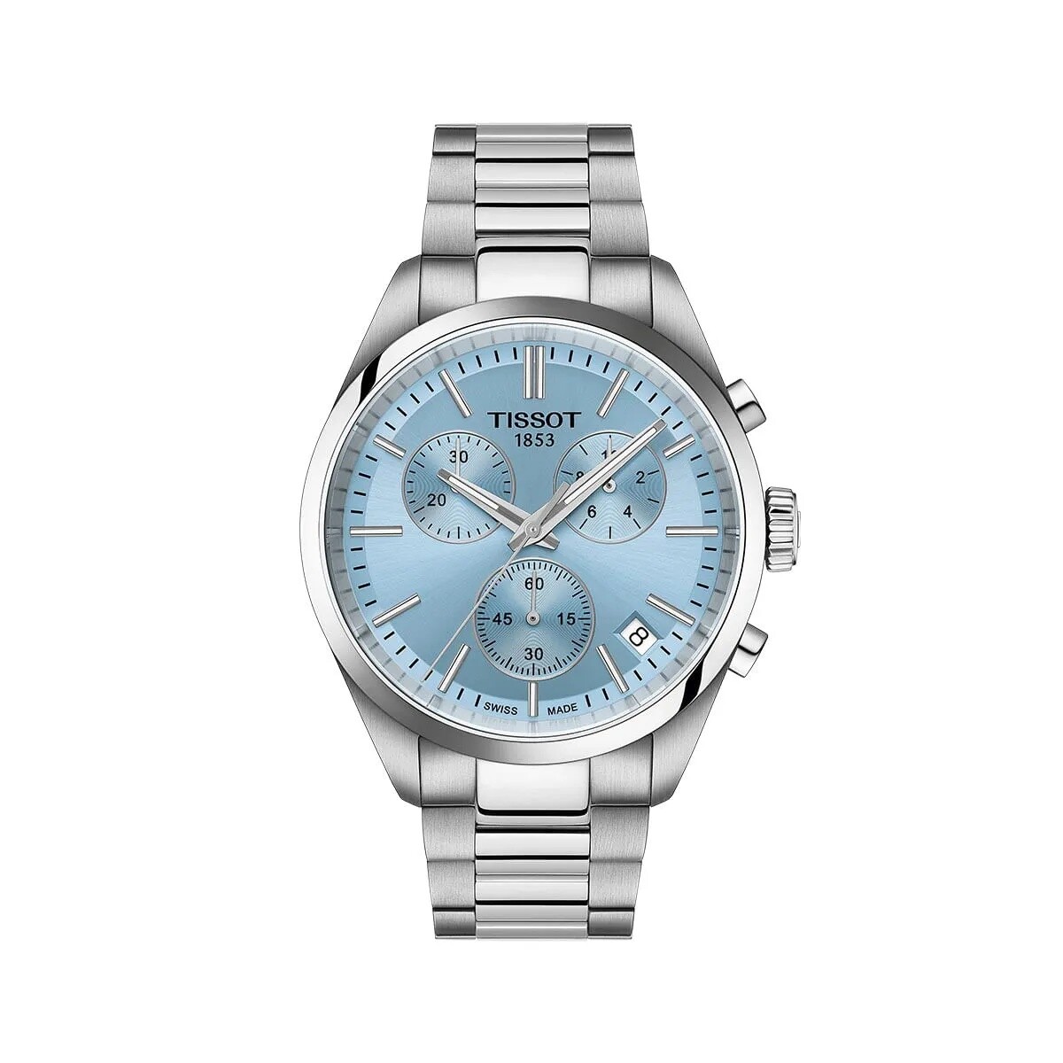 Reloj Tissot T1504171105100 para hombre con correa de acero - Azul 