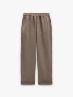 Pantalón Liso 100% Lyocell caqui