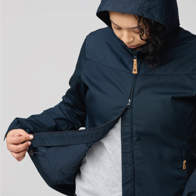 Casaca Fjallraven Stina Mujer Black