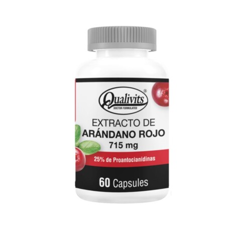 Extracto de Arándanos Rojo 60caps Qualivits Extracto de Arándanos Rojo 60caps Qualivits