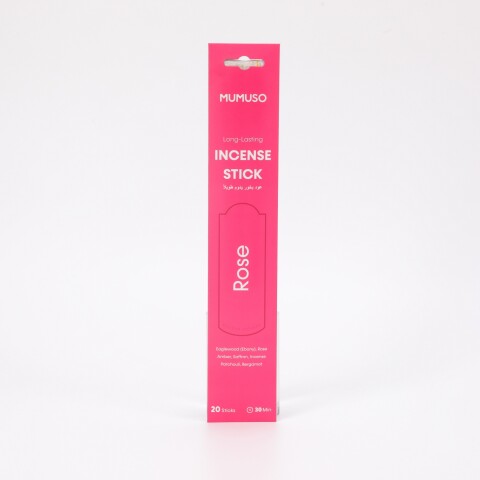 INCIENSO DE LARGA DURACIÓN (ROSA/20 VARILLAS) INCIENSO DE LARGA DURACIÓN (ROSA/20 VARILLAS)