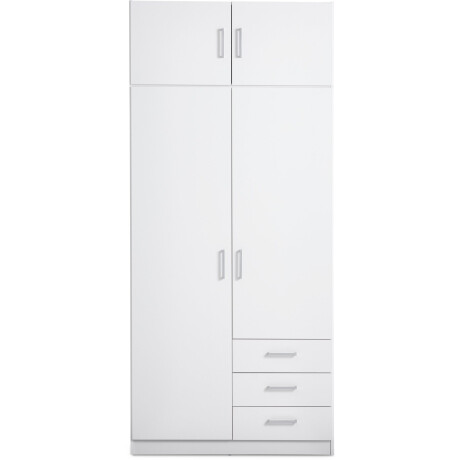Armario Fandrup 97X176 2 Puertas 3 Caj Blanco