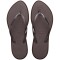 Sandalias Havaianas Slim Point FC Mujer Gris Café