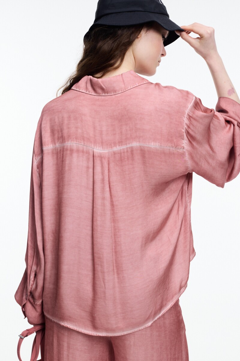 CAMISA BOLSILLO ML Ladrillo