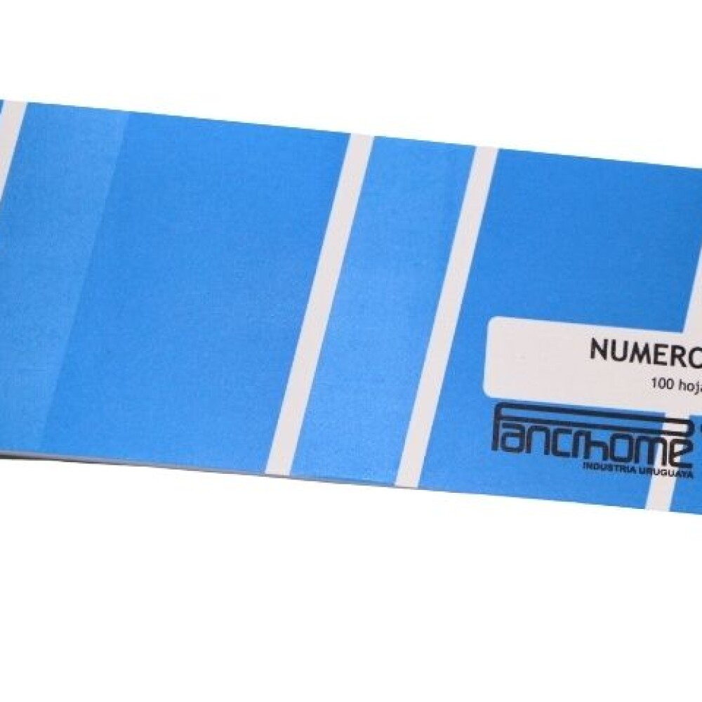 LIBRETA PANCHROME NUMEROS 212 VERDE