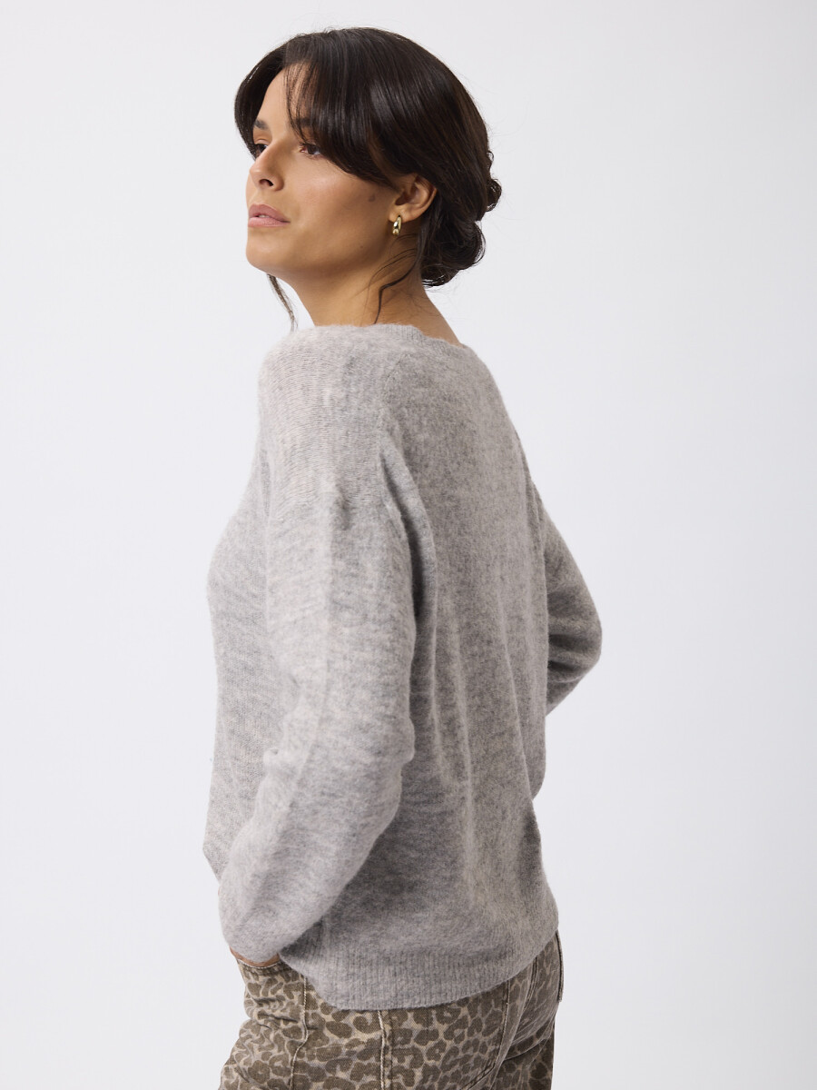 Sweater alpaca Uster - gris 
