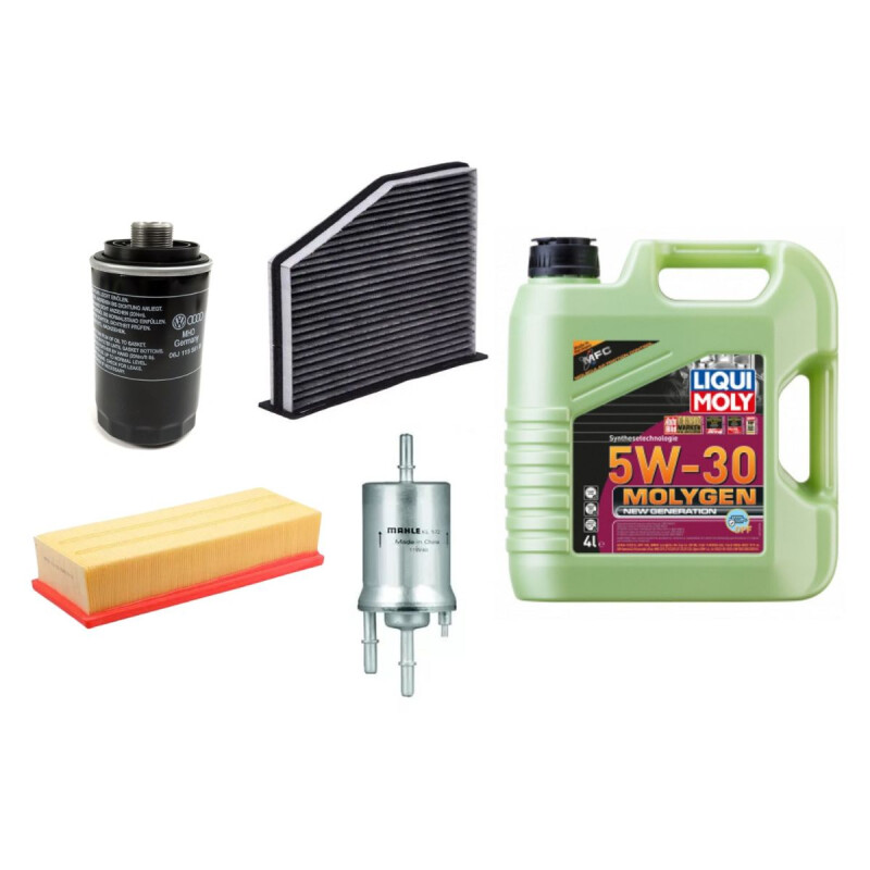 KIT DE FILTROS Y ACEITE 5W30 LIQUI MOLY (TSI) Kit De Filtros Y Aceite 5w30 Liqui Moly (tsi)