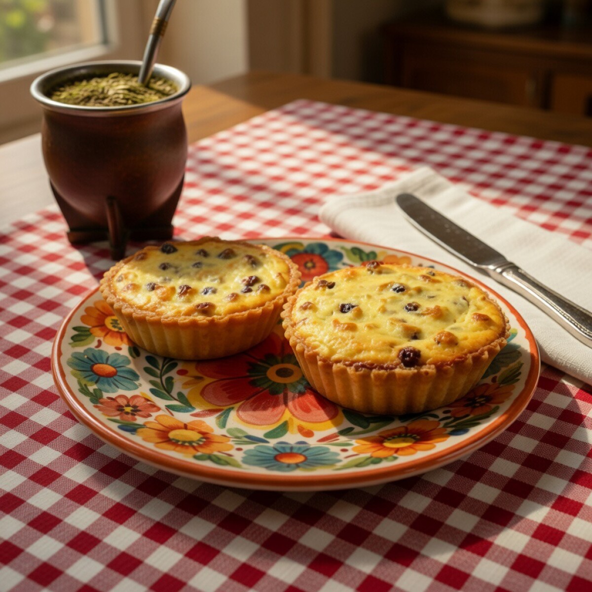 Tartaleta de Ricota y Pasas de Uva 