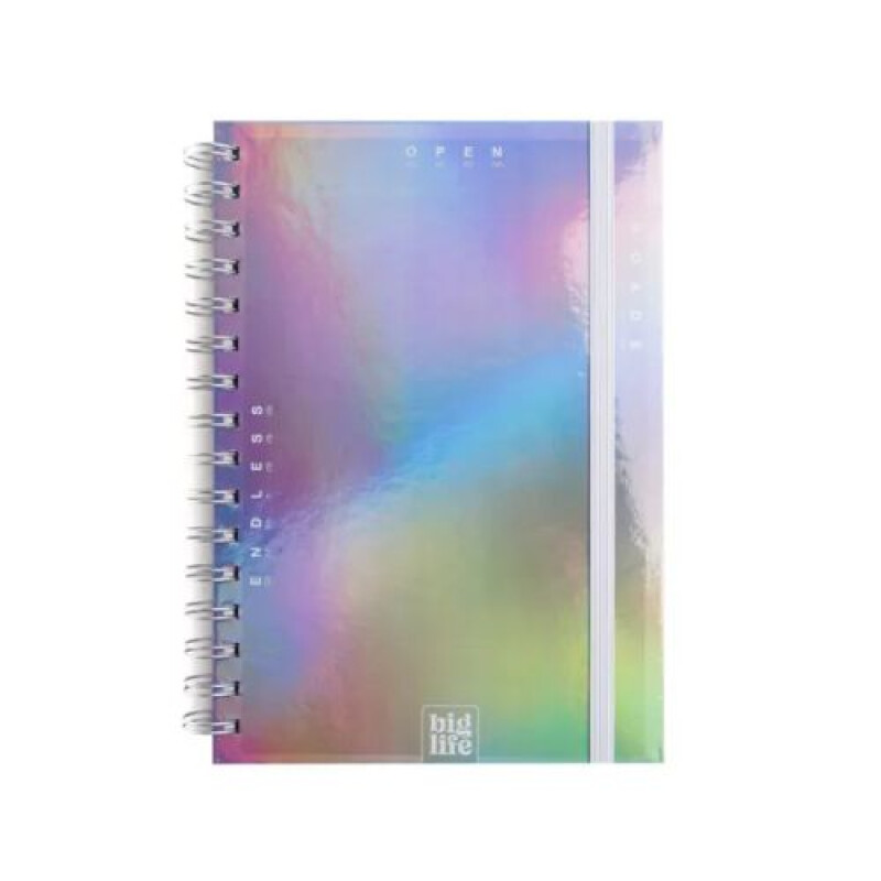 AGENDA GIG LIFE HOLOGRAFICA VIOLETA 2026 Agenda Gig Life Holografica Violeta 2026