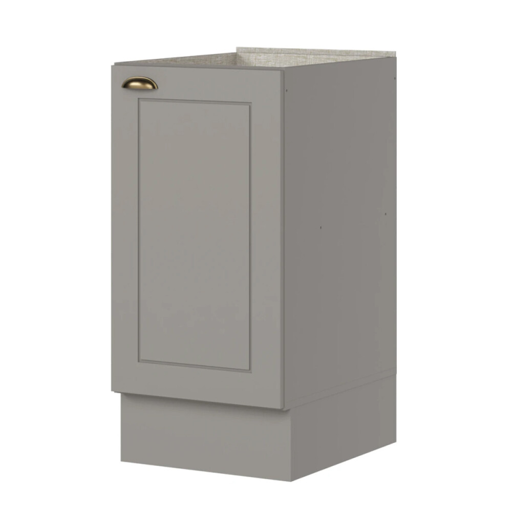 BAJO MESADA ARMARIO 1 PUERTA - LÍNEA AMERICANA GRIS
