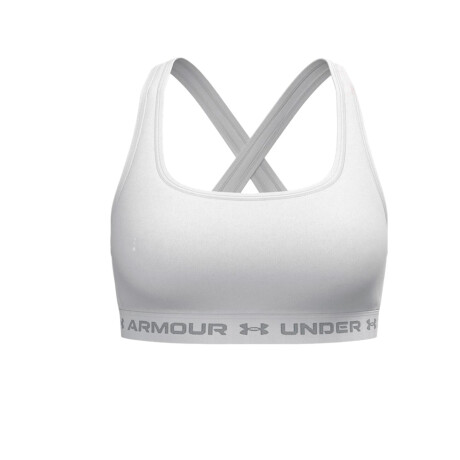 TOP MUJER UNDER ARMOUR CROSSBACK MID BRA White
