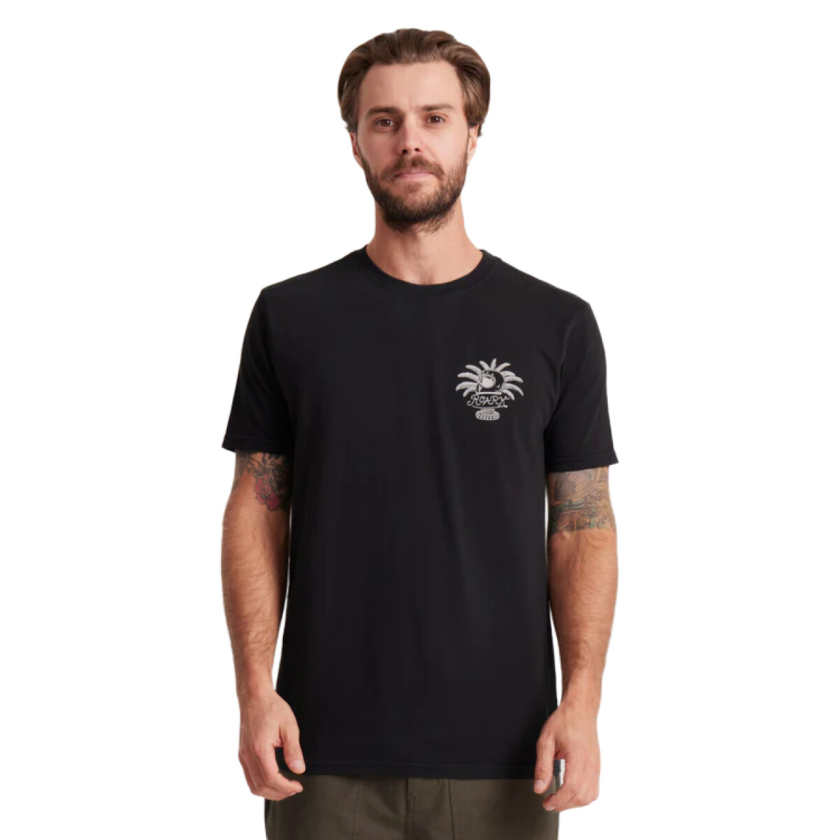 Remera Roark Moto - Negro 