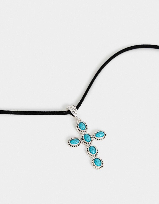 Chokers Piedra Choker Con Piedra - Plateado
