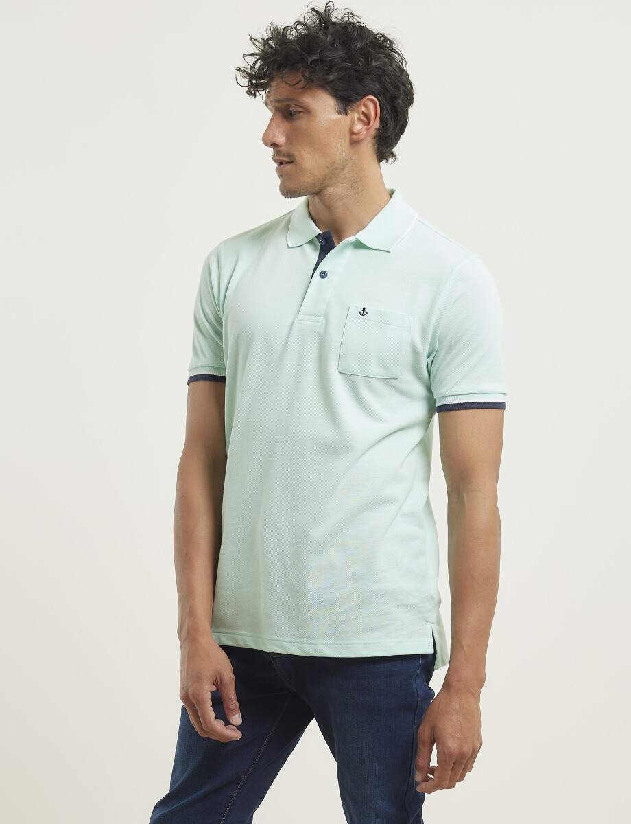 520902 REMERA NAVIGATOR Verde Agua