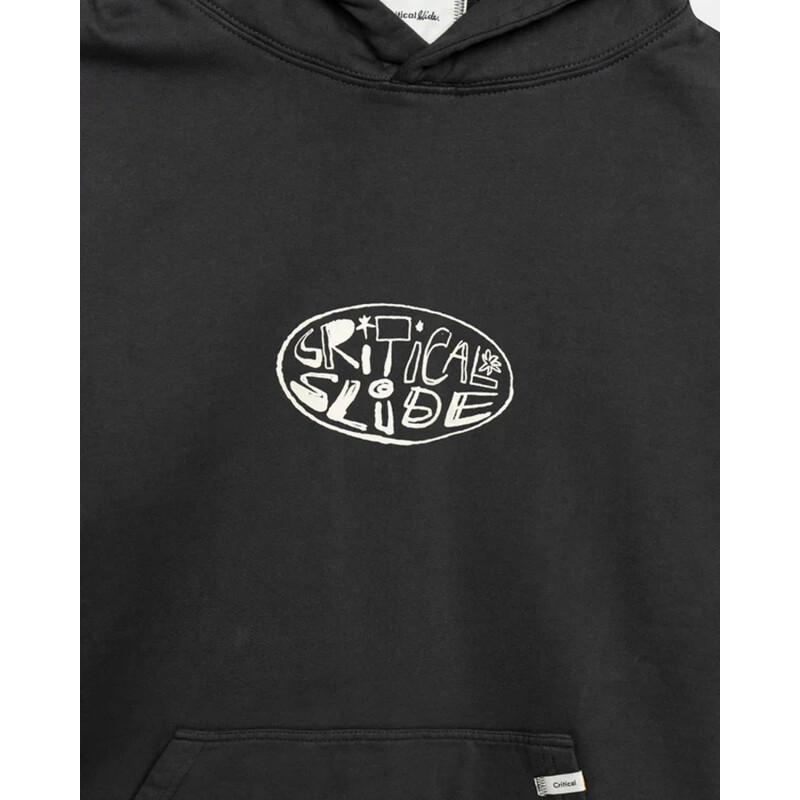 Canguro Critical Slide Cogs Hoodie - Negro Canguro Critical Slide Cogs Hoodie - Negro