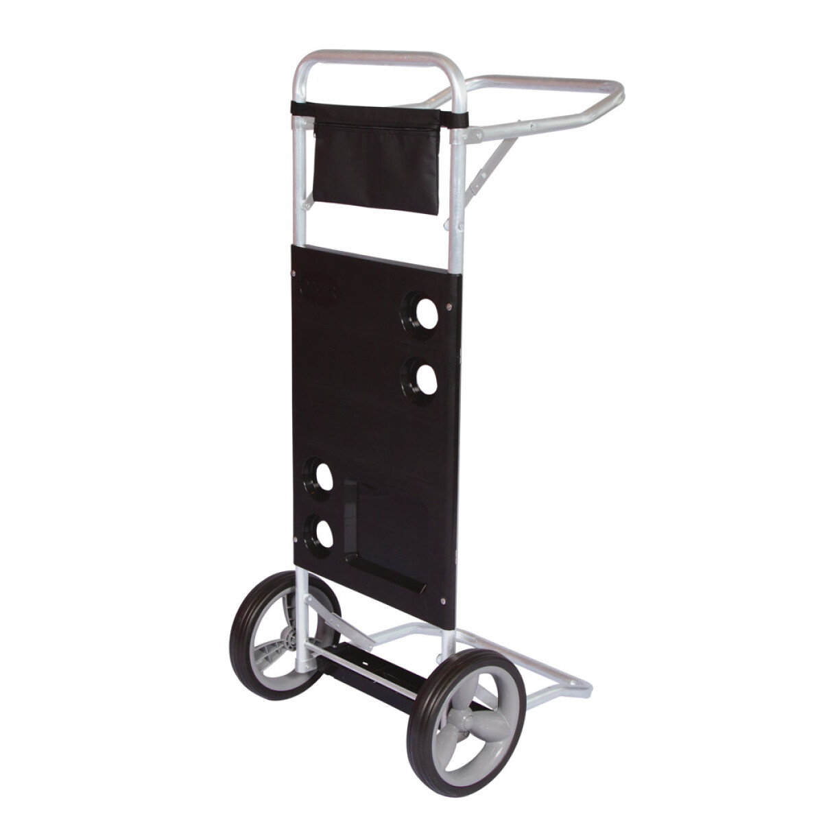 CARRITO DE PLAYA NEGRO ALUMINIO 