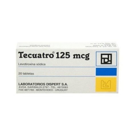 Tecuatro 125mg x20
