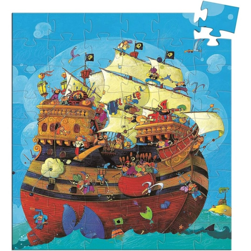 Puzzle El Barco de Barbarroja Djeco Puzzle El Barco de Barbarroja Djeco