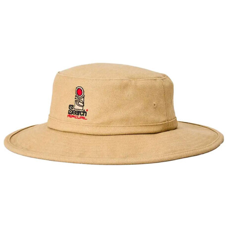 Sombrero Rip Curl Search Canvas Wide Brim Beige
