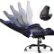 Silla Gamer Lumax Rom AZUL