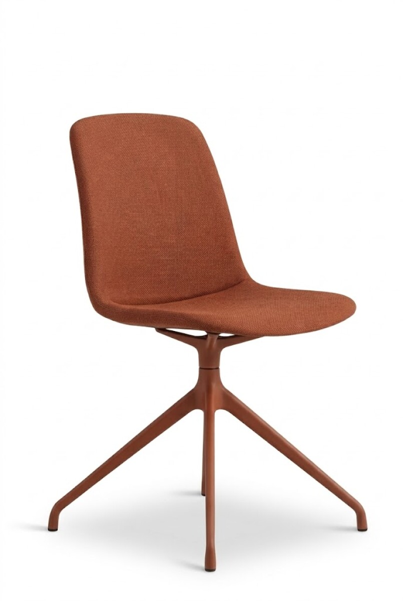 Silla Dress-4 tapizada - Terracota 