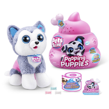 Figura Pets Alive Mascota Come y Va al Baño Interactiva 001