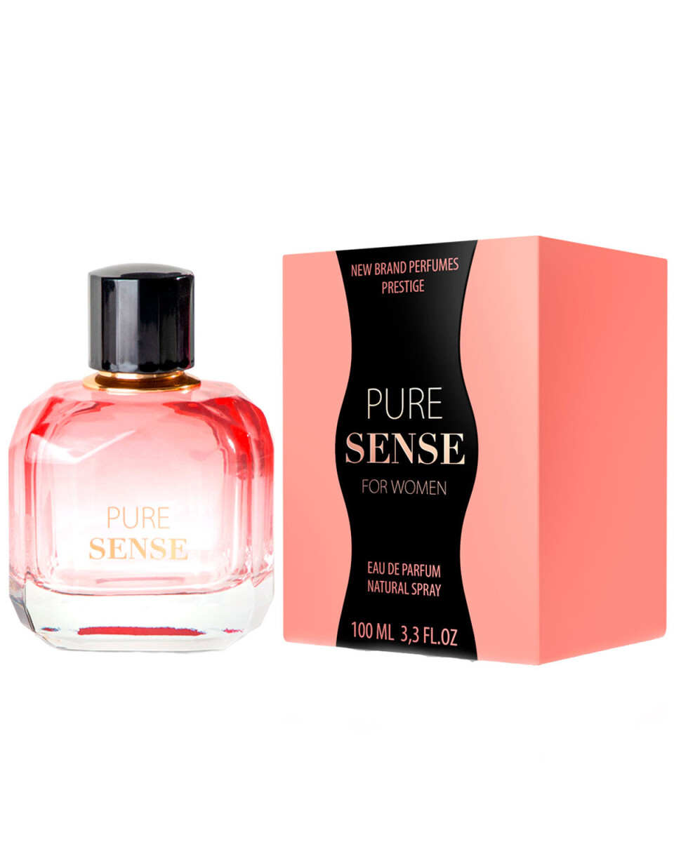 Perfume New Brand Pure Sense for Women EDP 100ml Original 