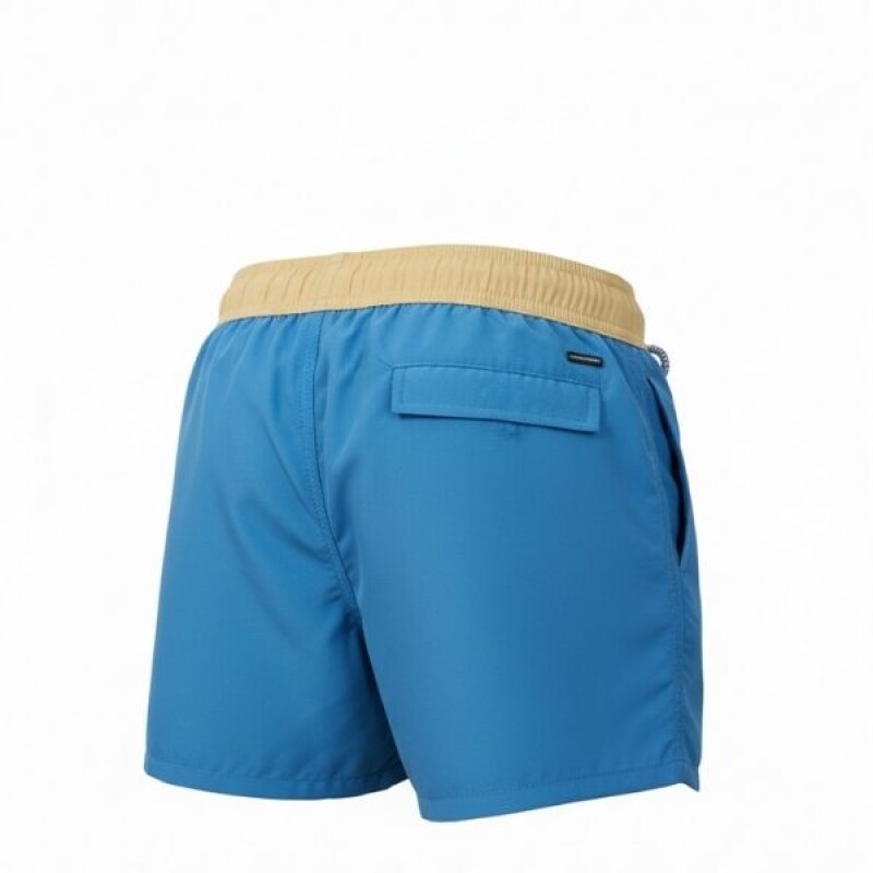 Short Baño Liso N+ Azul