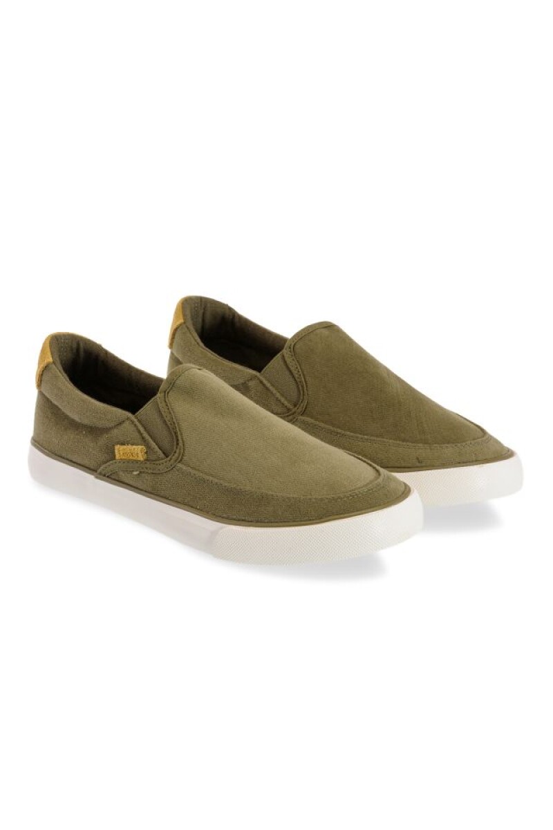 CHAMPION DE TELA SIN CORDONES - Verde 
