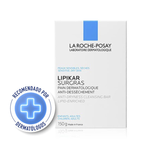 Jabón Dermatológico La Roche-Posay Lipikar Pain Surgras 150g Jabón Dermatológico La Roche-Posay Lipikar Pain Surgras 150g
